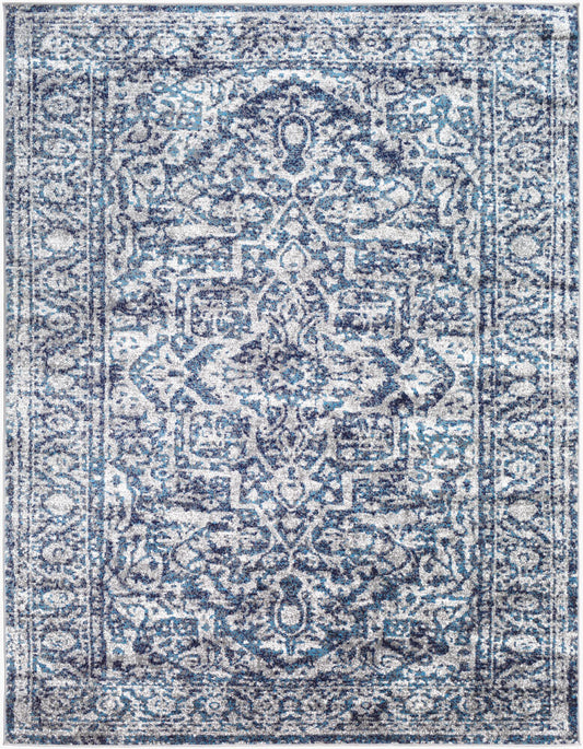 Surya Monte Carlo MNC-2301 Navy  Traditional  Rug