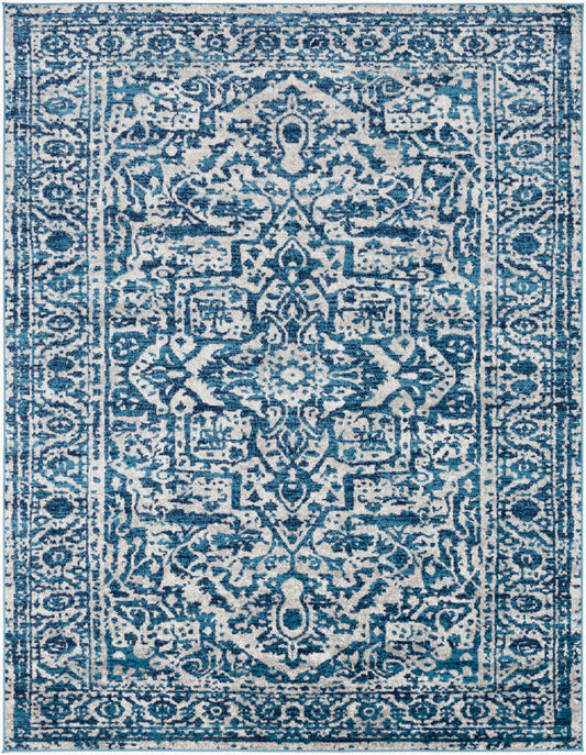 Surya Monte Carlo MNC-2302 Blue  Traditional  Rug