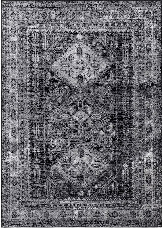 Surya Monte Carlo MNC-2340 Black  Traditional  Rug