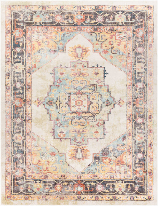 Surya New Mexico NWM-2300 Light Blue  Traditional  Rug