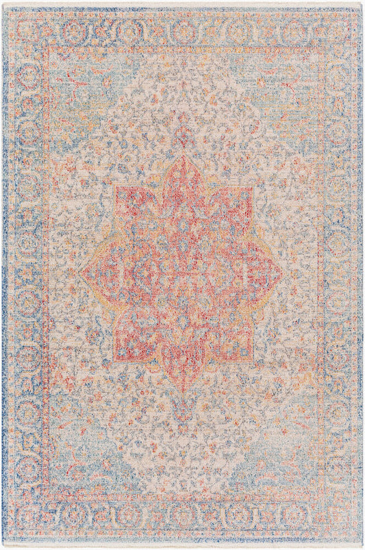 Surya Subtle SUB-2302 Red  Traditional  Rug