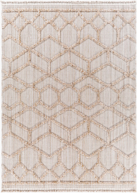 Surya Zaragoza ZRZ-2309 Cream  Modern  Rug