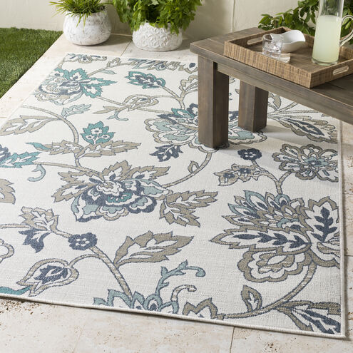 Surya Alfresco ALF-9674 Pale Blue  Cottage Machinemade Rug