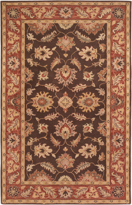 Surya Caesar CAE-1036 Dark Brown  Traditional Tufted Rug