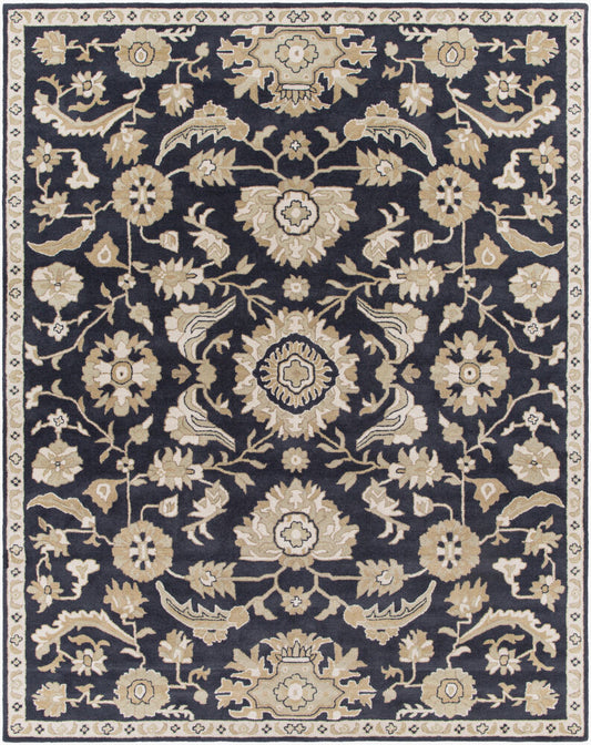 Surya Caesar CAE-1164 Ink Blue  Traditional Tufted Rug