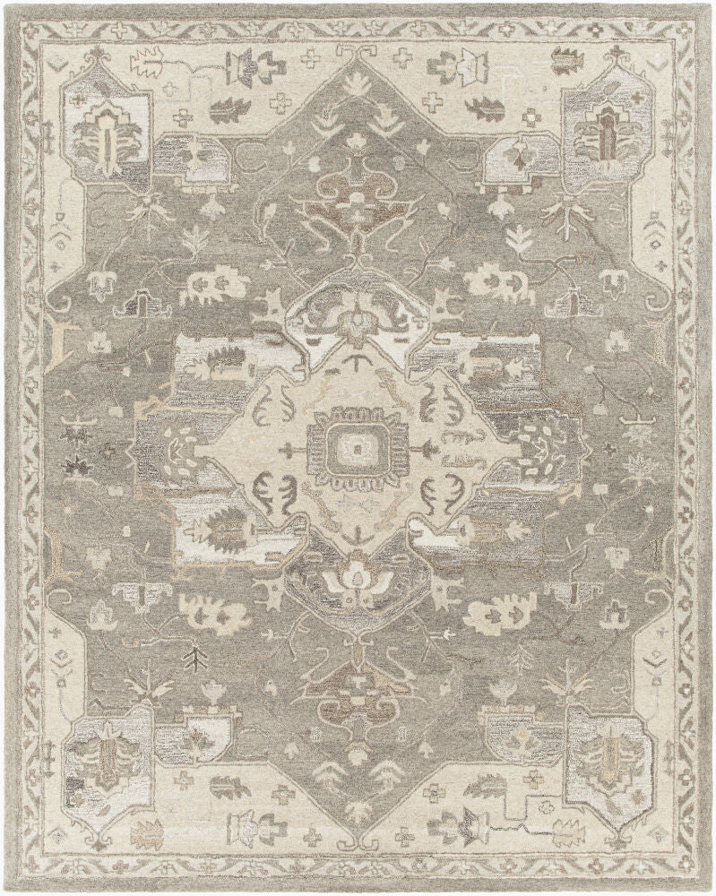 Surya Caesar CAE-1196 Charcoal  Traditional Tufted Rug