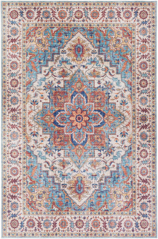 Surya Iris IRS-2301 Dark Blue  Traditional  Rug