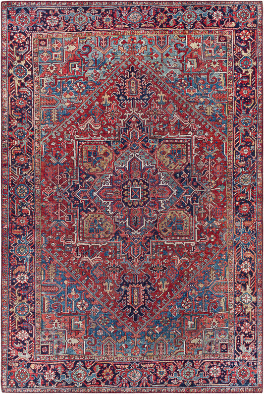 Surya Iris IRS-2330 Dark Blue  Traditional  Rug