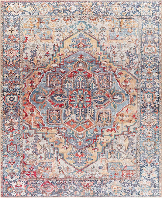 Surya Iris IRS-2358 Rust  Traditional  Rug