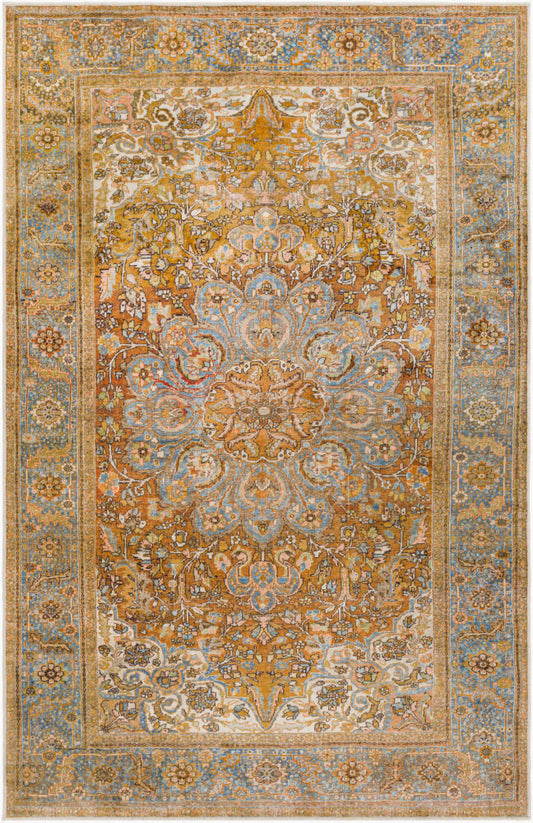 Surya Lavable LVB-2302 Mustard  Traditional  Rug