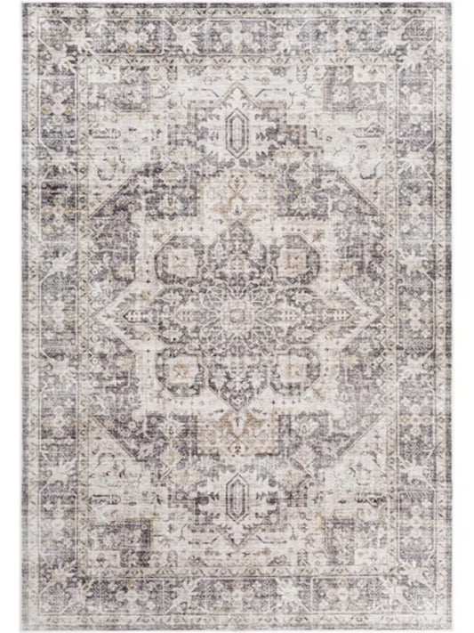 Surya Lavable LVB-2308 Gray  Traditional  Rug