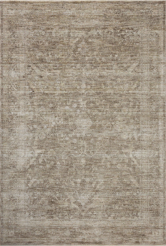 Loloi II Tabitha TAI-02 Taupe Pebble Traditional Power Loomed Rug