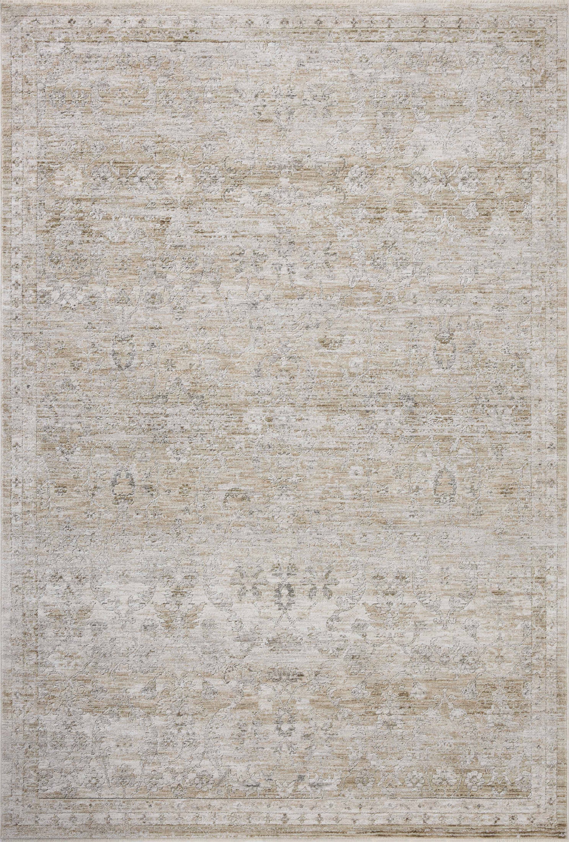 Loloi II Tabitha TAI-03 Ivory Khaki Traditional Power Loomed Rug