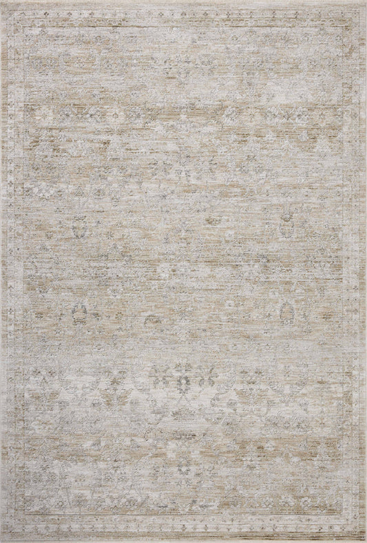 Loloi II Tabitha TAI-03 Ivory Khaki Traditional Power Loomed Rug