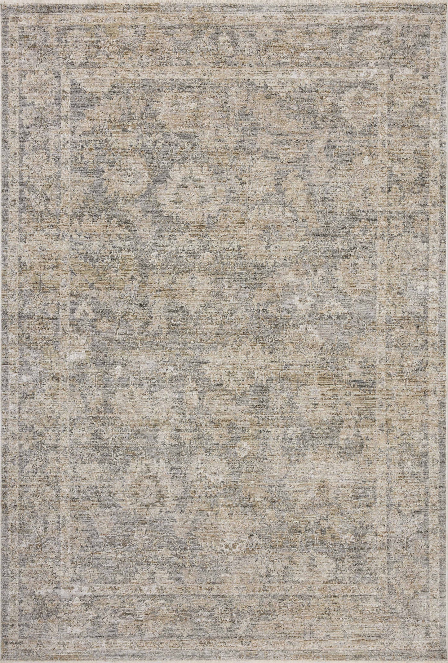 Loloi II Tabitha TAI-04 Slate Natural Traditional Power Loomed Rug