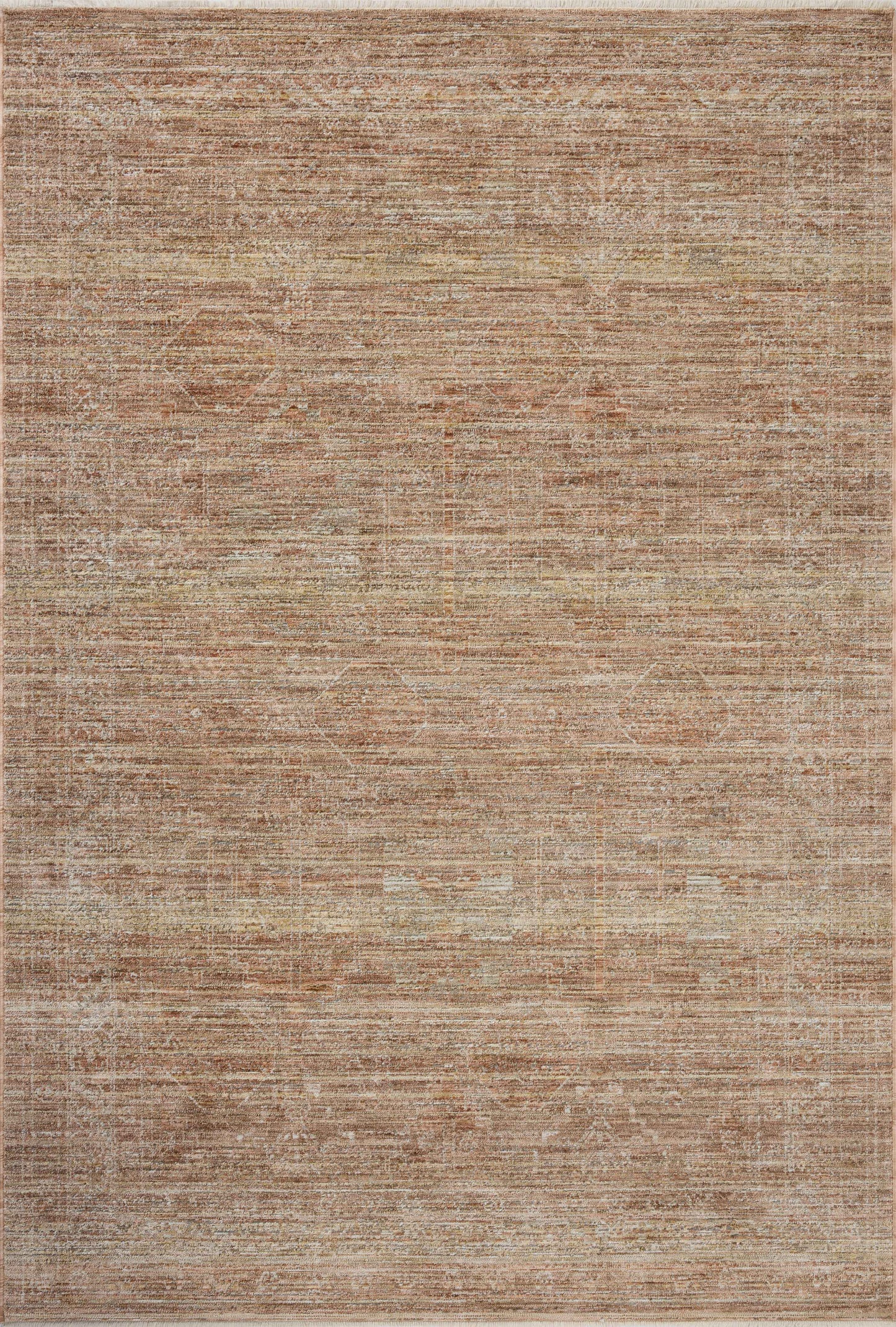 Loloi II Tabitha TAI-05 Clay Natural Traditional Power Loomed Rug