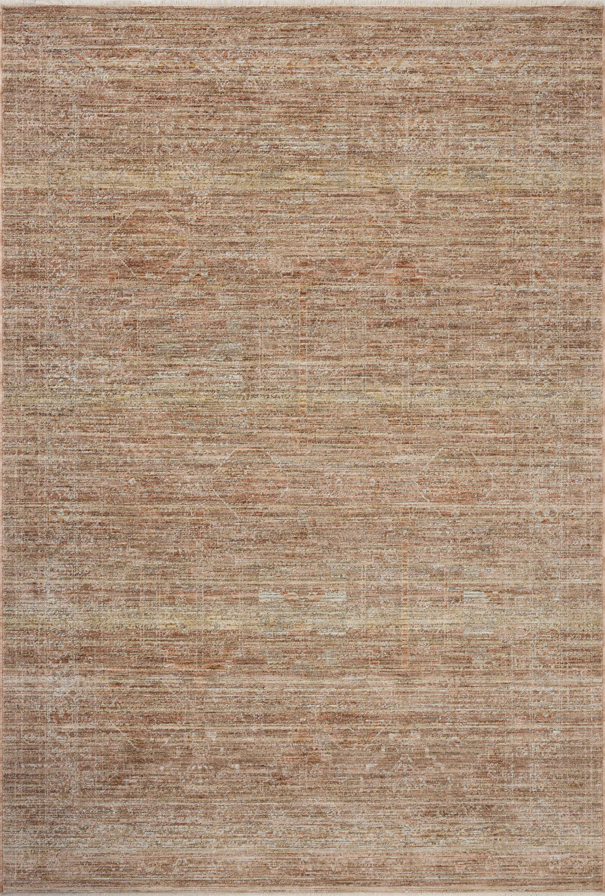 Loloi II Tabitha TAI-05 Clay Natural Traditional Power Loomed Rug