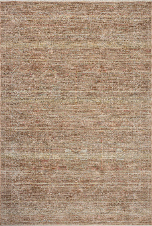 Loloi II Tabitha TAI-05 Clay Natural Traditional Power Loomed Rug