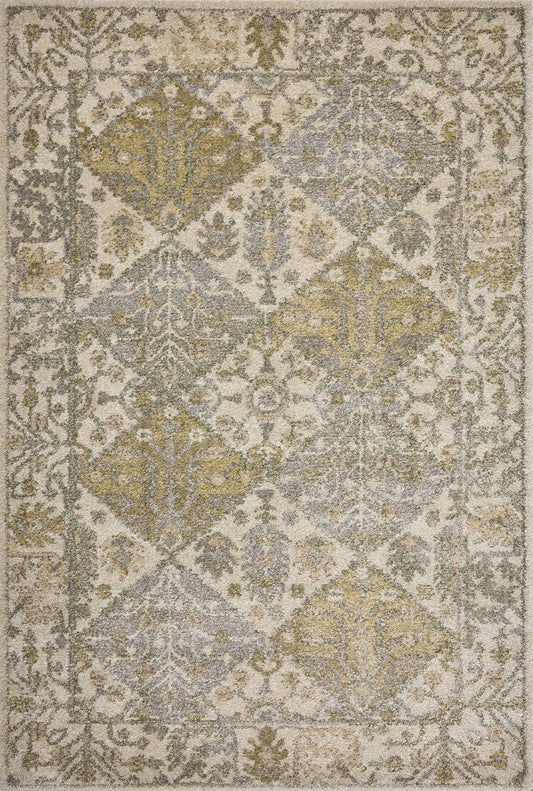 Loloi Tamryn TAM-01 Beige Multi Traditional Power Loomed Rug