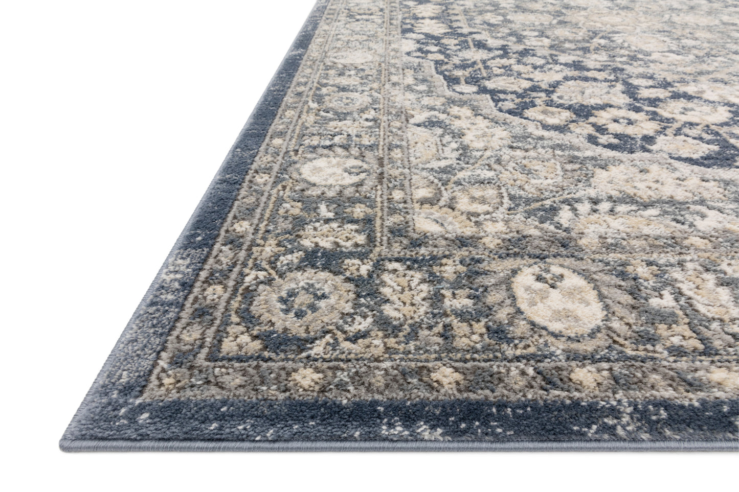 Loloi II Teagan TEA-01 Denim Mist Traditional Power Loomed Rug