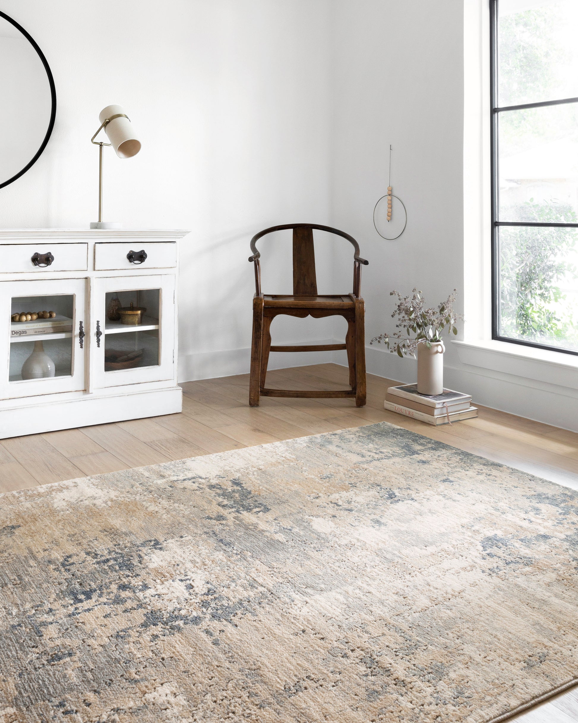 Loloi II Teagan TEA-06 Sand Mist Traditional Power Loomed Rug