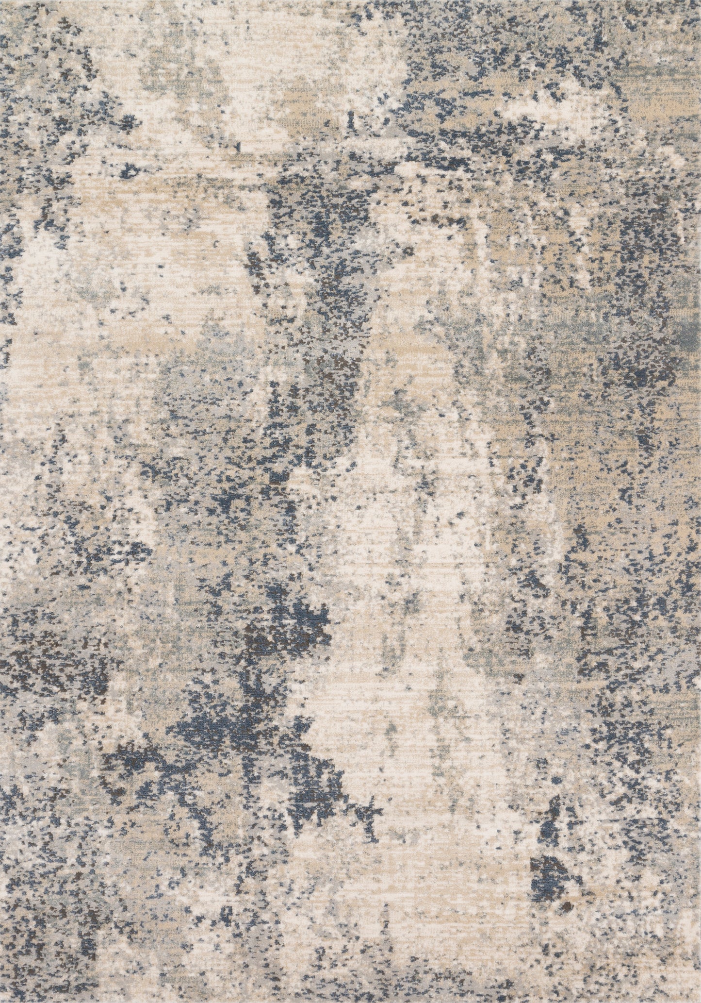 Loloi II Teagan TEA-07 Natural Denim Traditional Power Loomed Rug