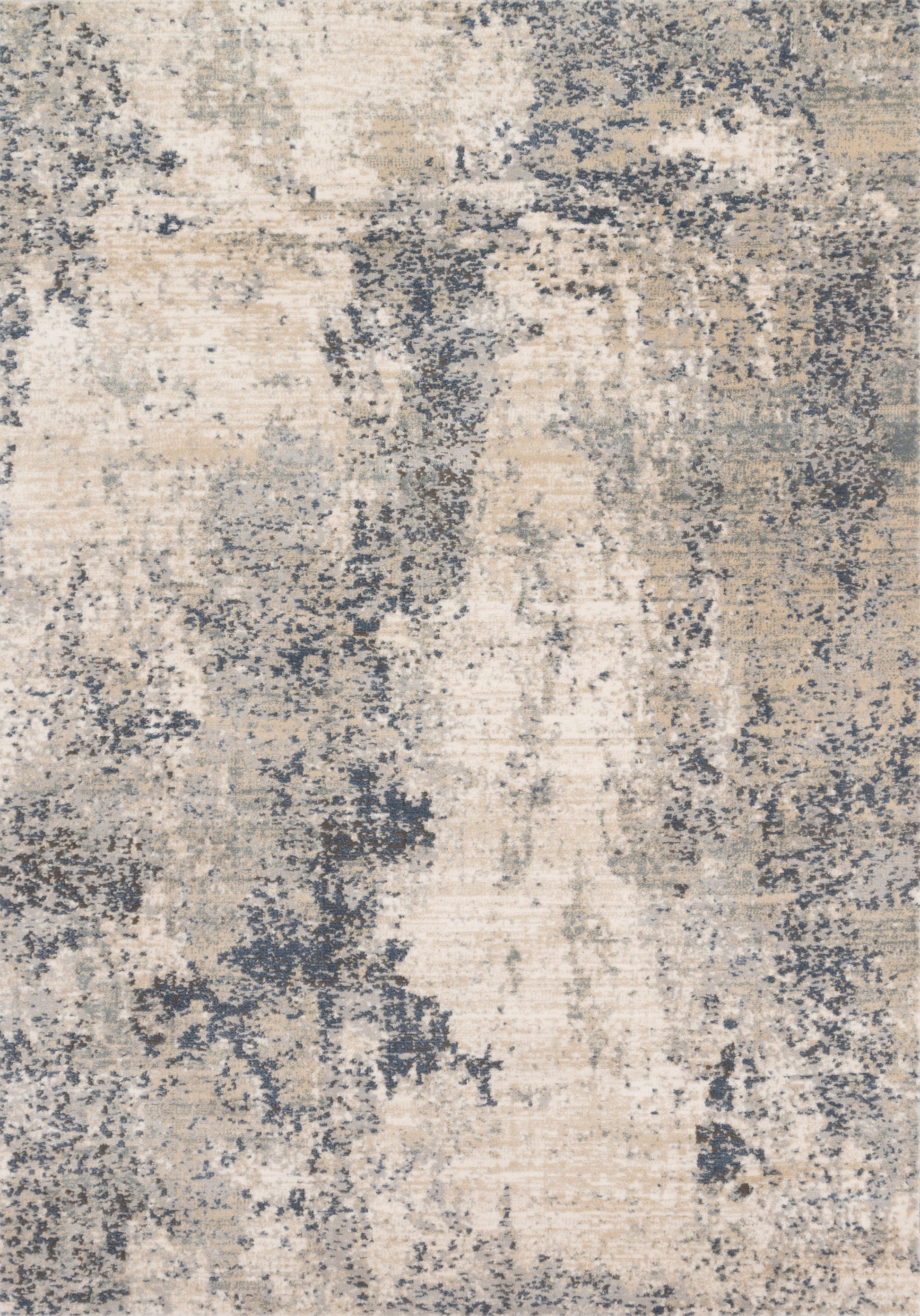 Loloi II Teagan TEA-07 Natural Denim Traditional Power Loomed Rug