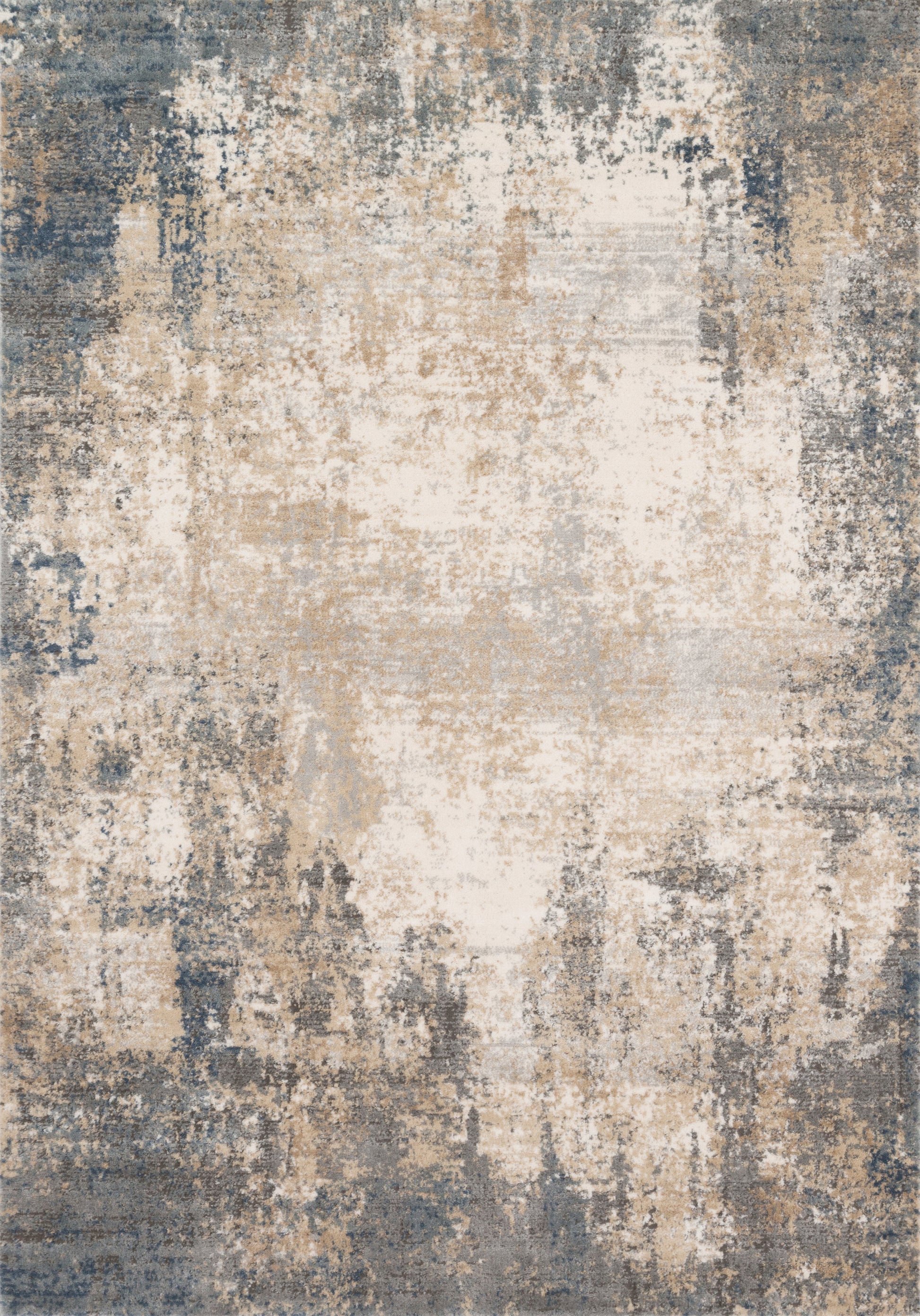 Loloi II Teagan TEA-08 Ivory Mist Traditional Power Loomed Rug