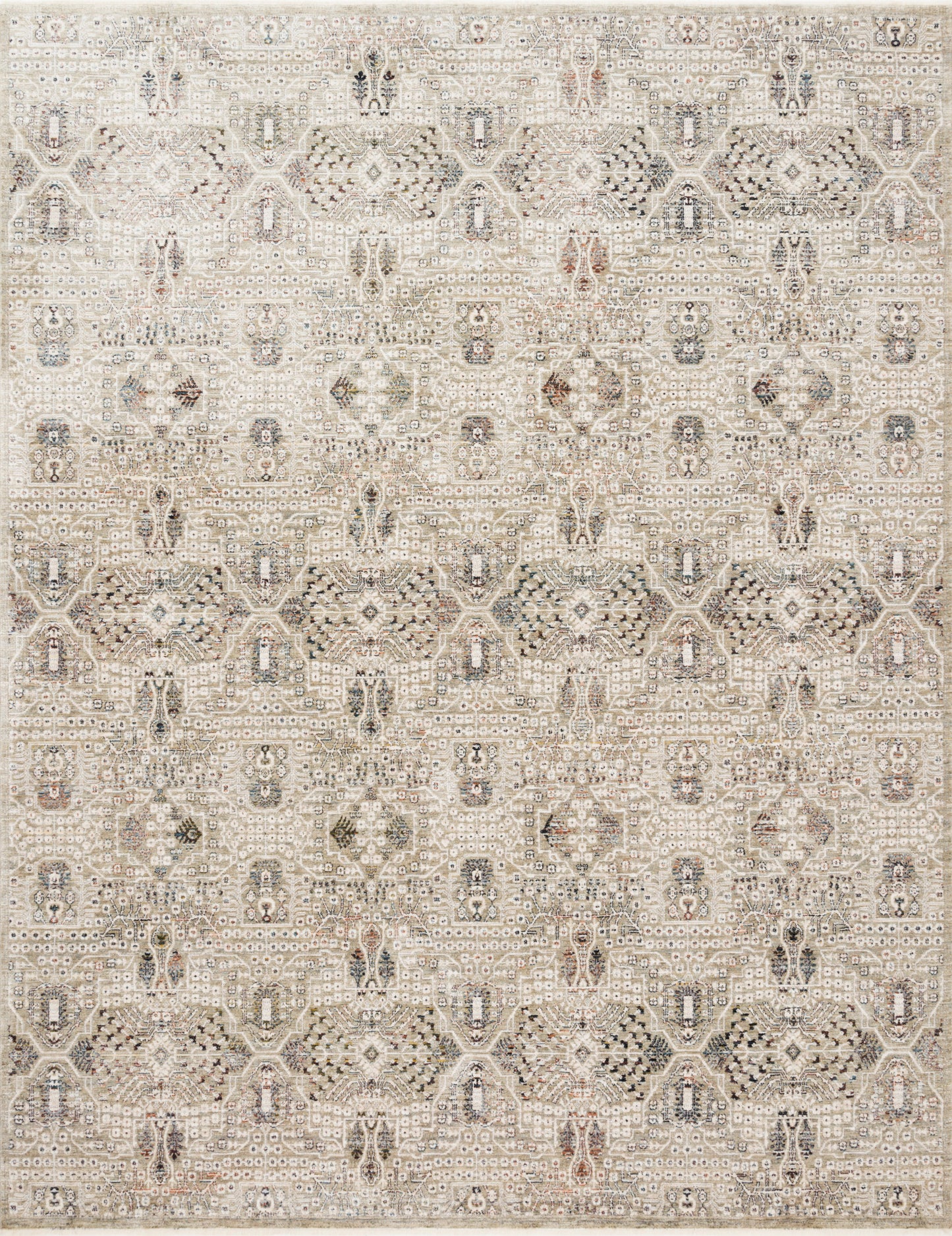 Loloi Theia THE-06 Granite Ivory Traditional Power Loomed Rug