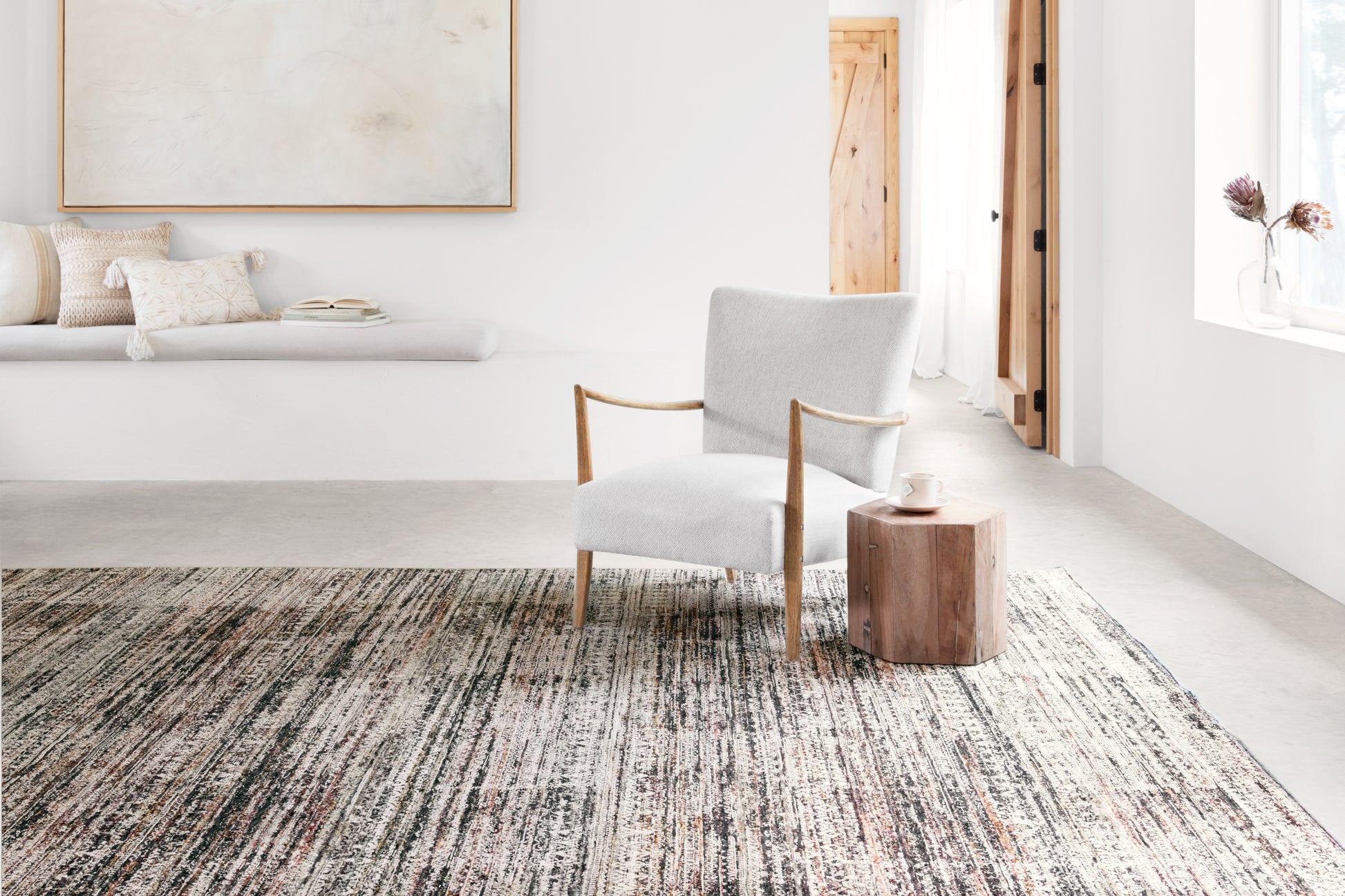 Loloi Theia THE-08 Grey Multi Traditional Power Loomed Rug