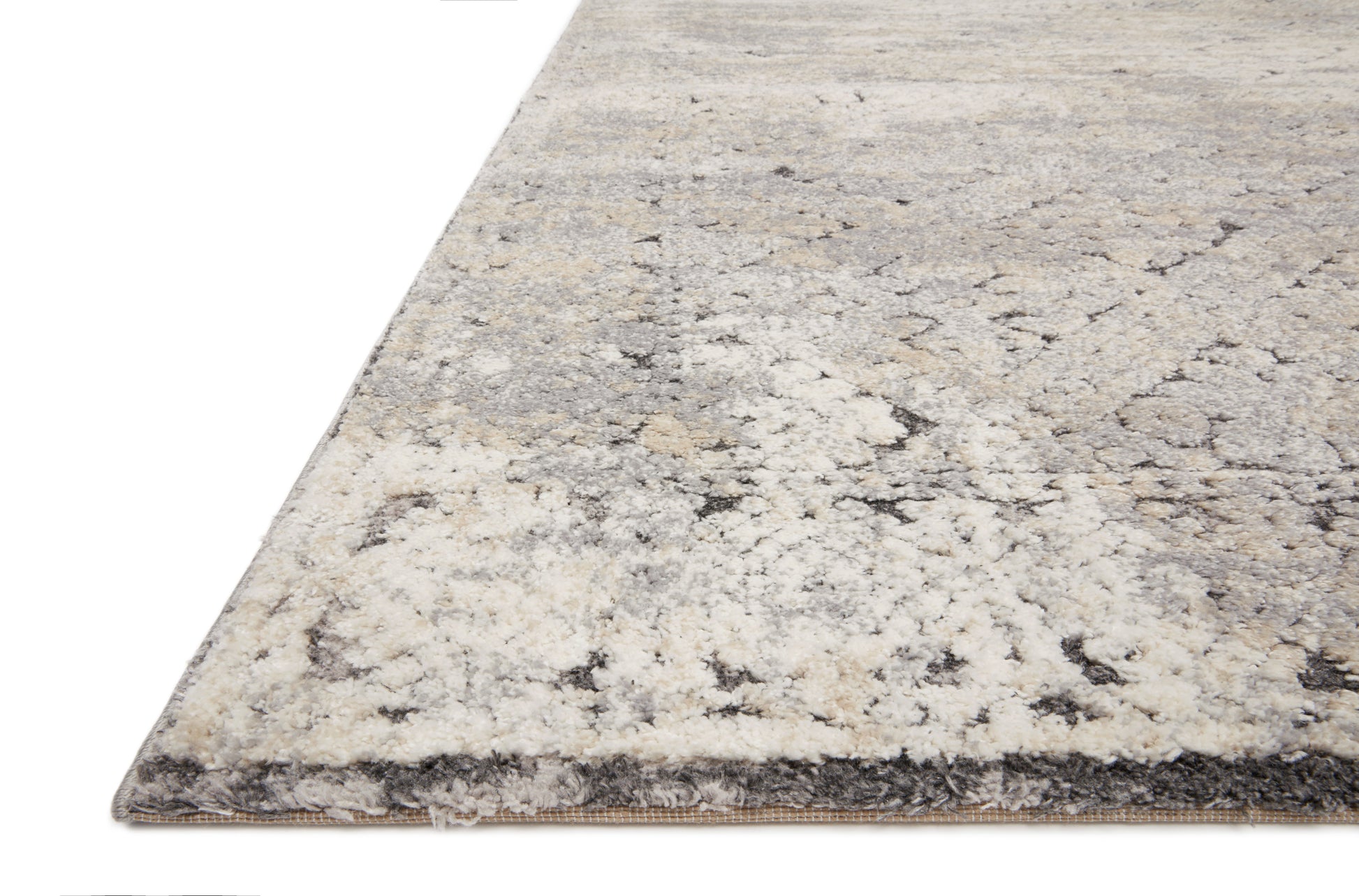 Loloi Theory THY-05 Grey Sand Transitional Power Loomed Rug