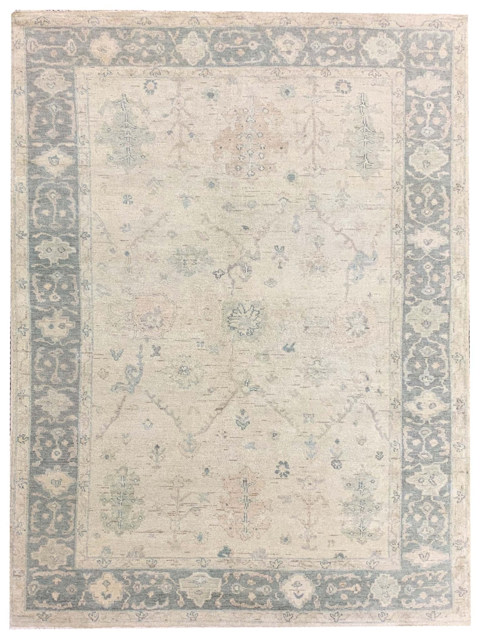 Artisan Julie Beige Brown Transitional Knotted Rug - Rugs - Artisan - Atlanta Designer Rugs