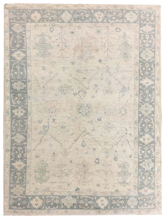 Artisan Julie Beige Brown Transitional Knotted Rug - Rugs - Artisan - Atlanta Designer Rugs