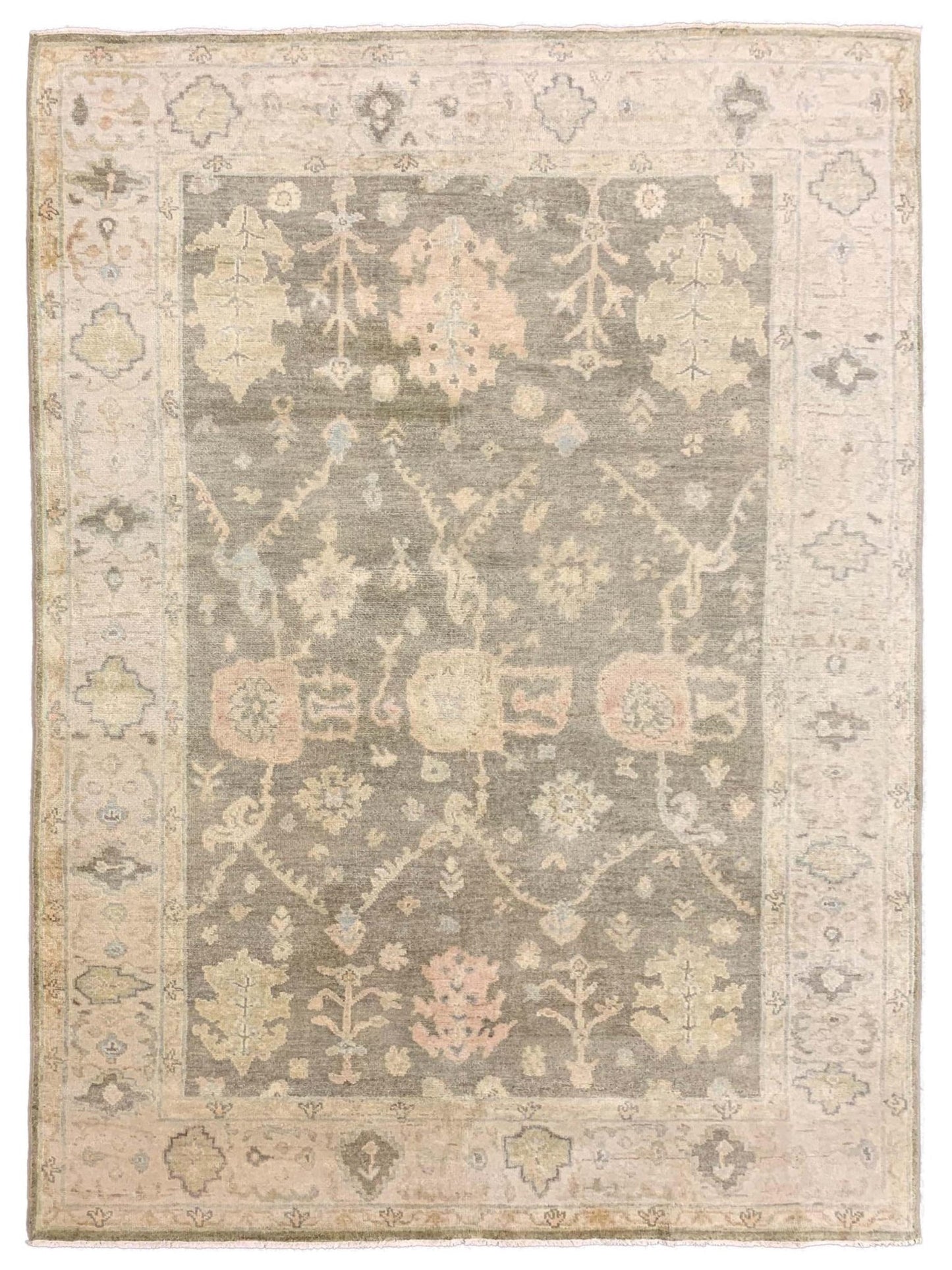 Artisan Julie Brown Beige Transitional Knotted Rug - Rugs - Artisan - Atlanta Designer Rugs