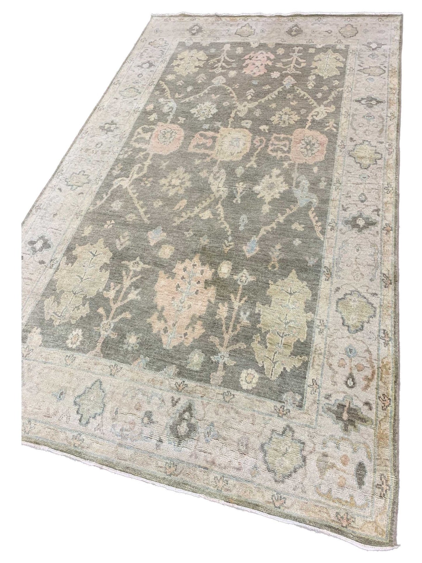 Artisan Julie Brown Beige Transitional Knotted Rug - Rugs - Artisan - Atlanta Designer Rugs