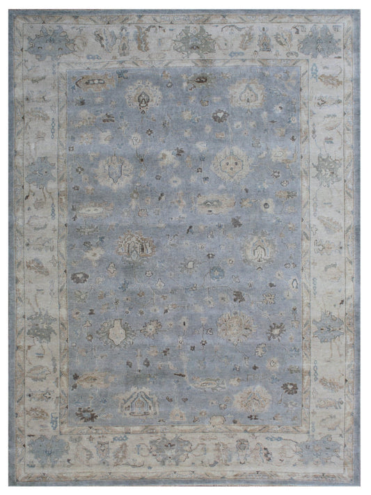 Artisan Julie Dk.Grey Beige Traditional Knotted Rug - Rugs - Artisan - Atlanta Designer Rugs