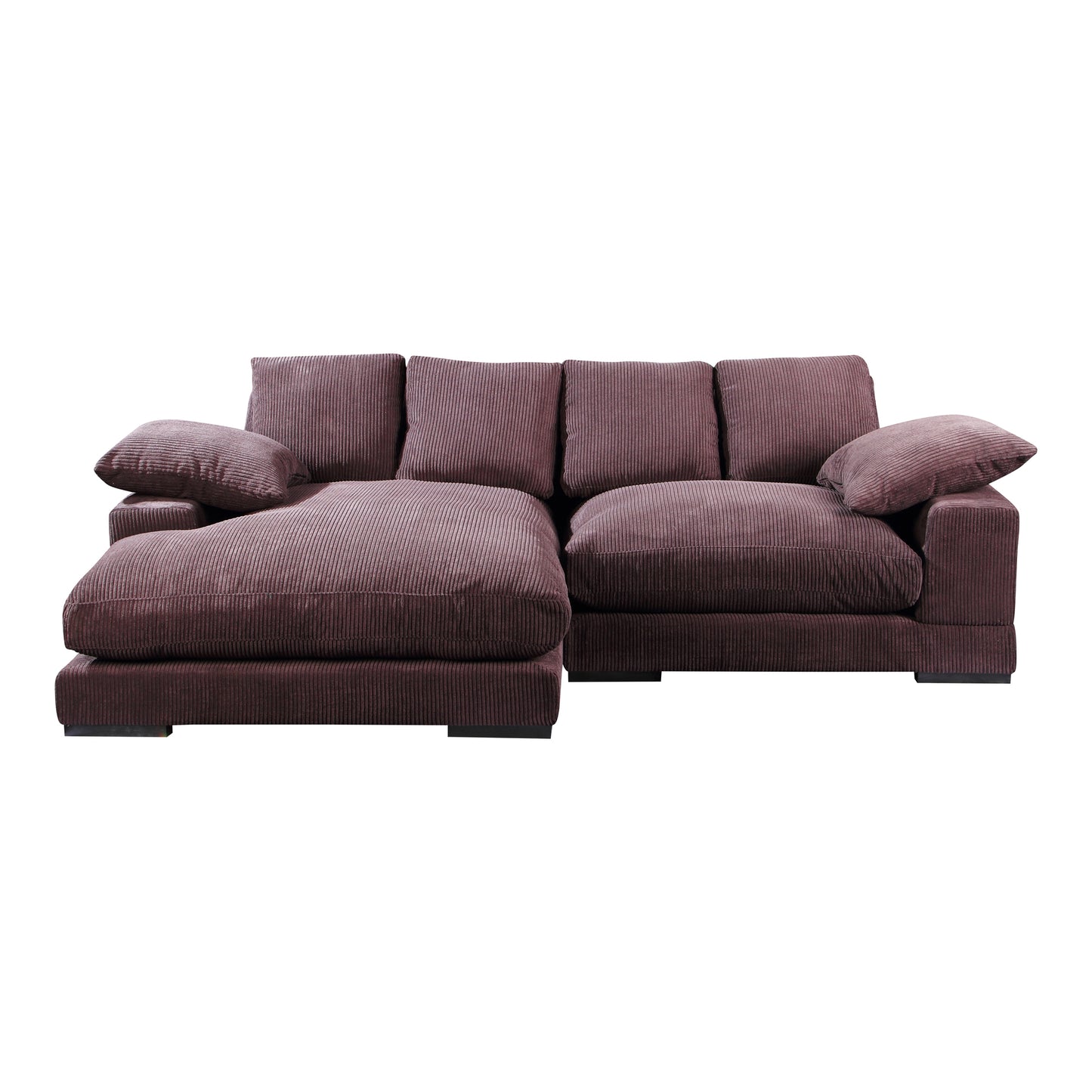 Moes Home Sectionals Plunge Brown Contemporary Furniture