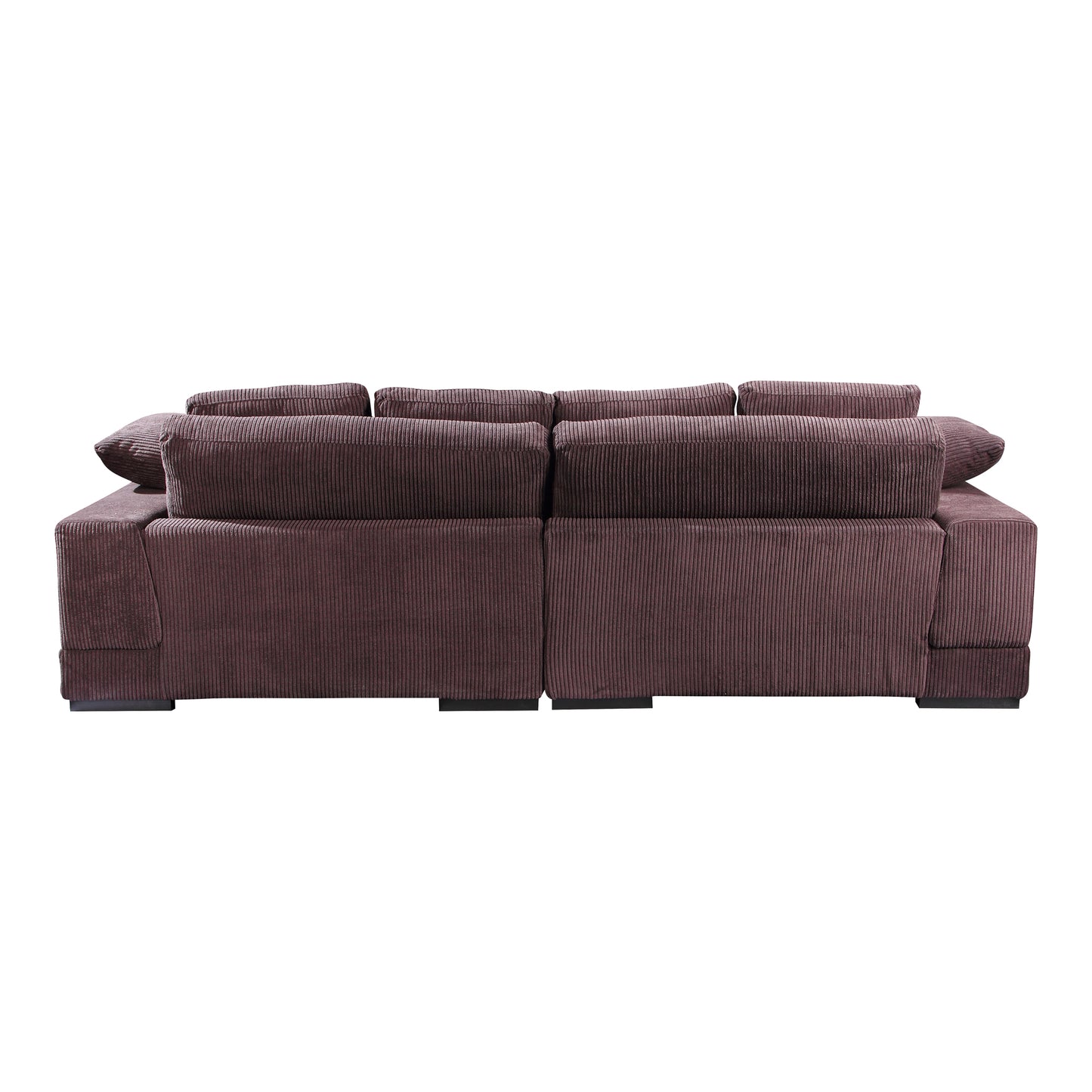 Moes Home Sectionals Plunge Brown Contemporary Furniture