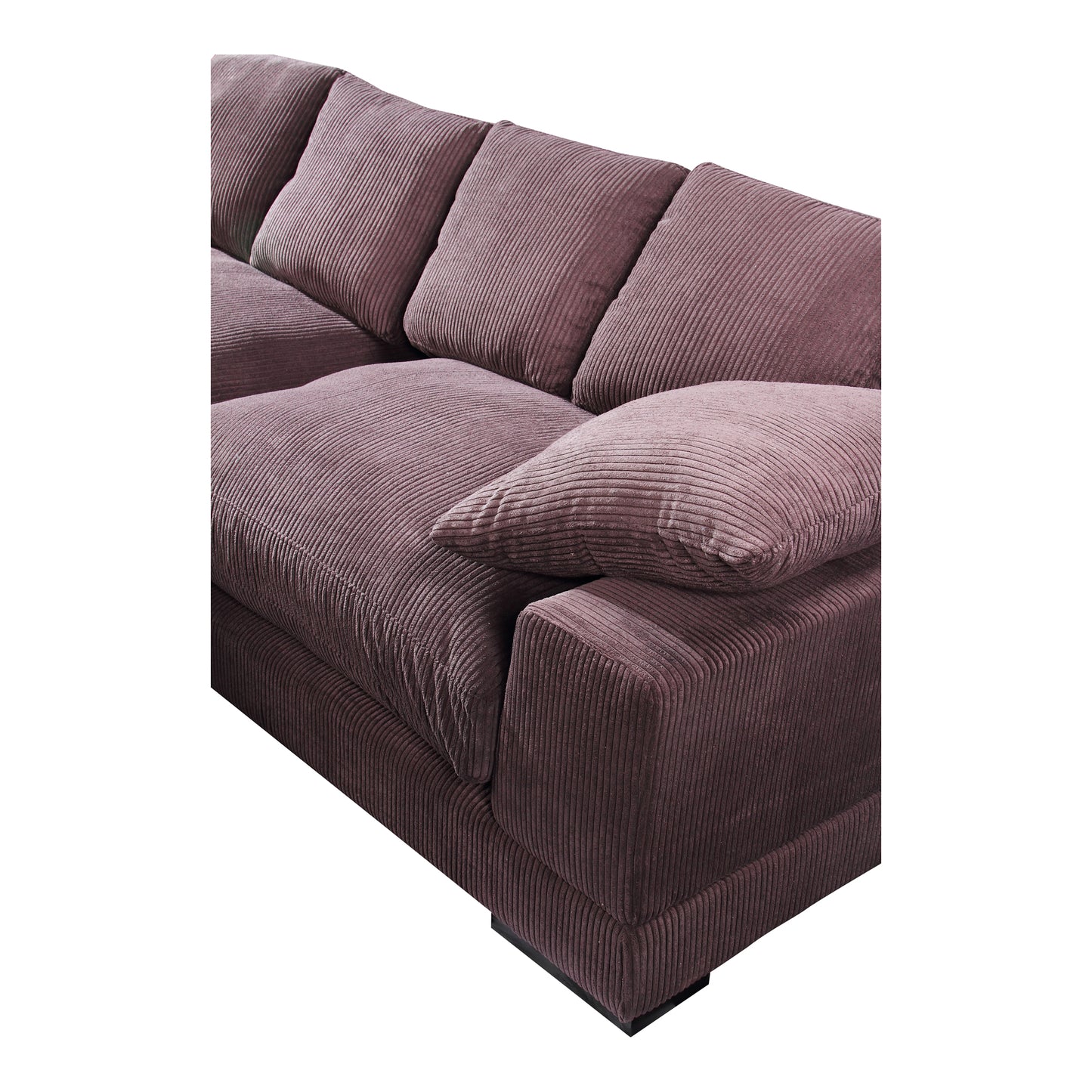 Moes Home Sectionals Plunge Brown Contemporary Furniture