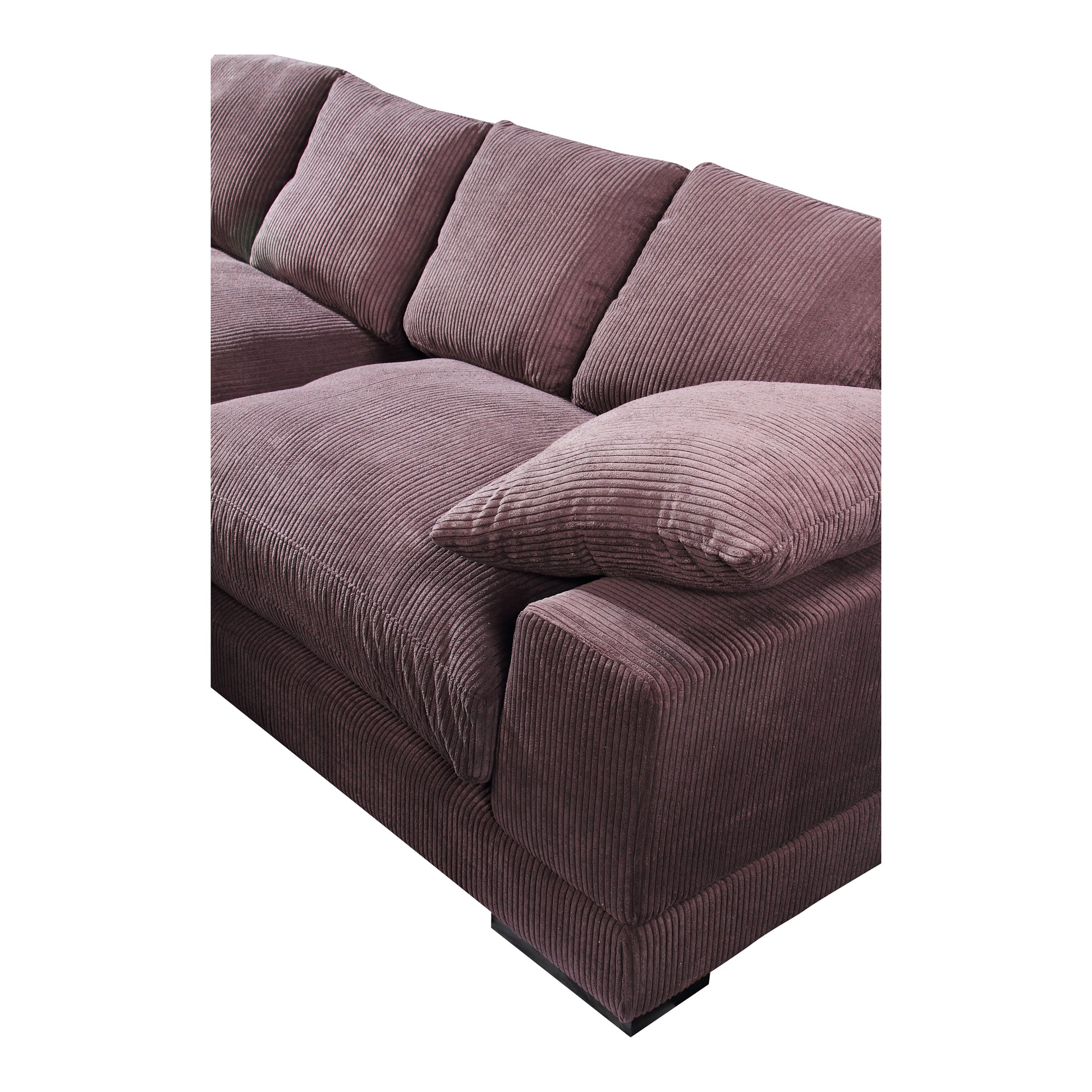 Moes Home Sectionals Plunge Brown Contemporary Furniture