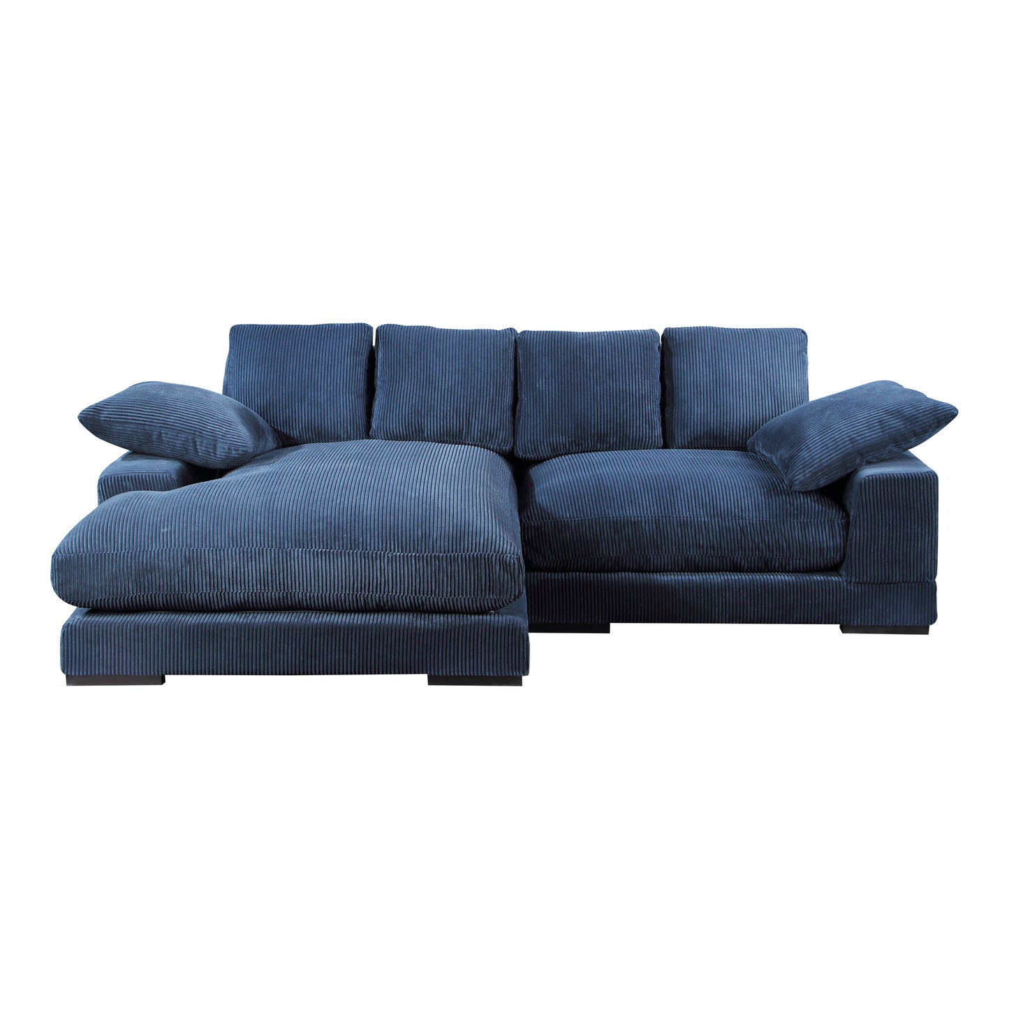 Moes Home Sectionals Plunge Blue Contemporary Furniture