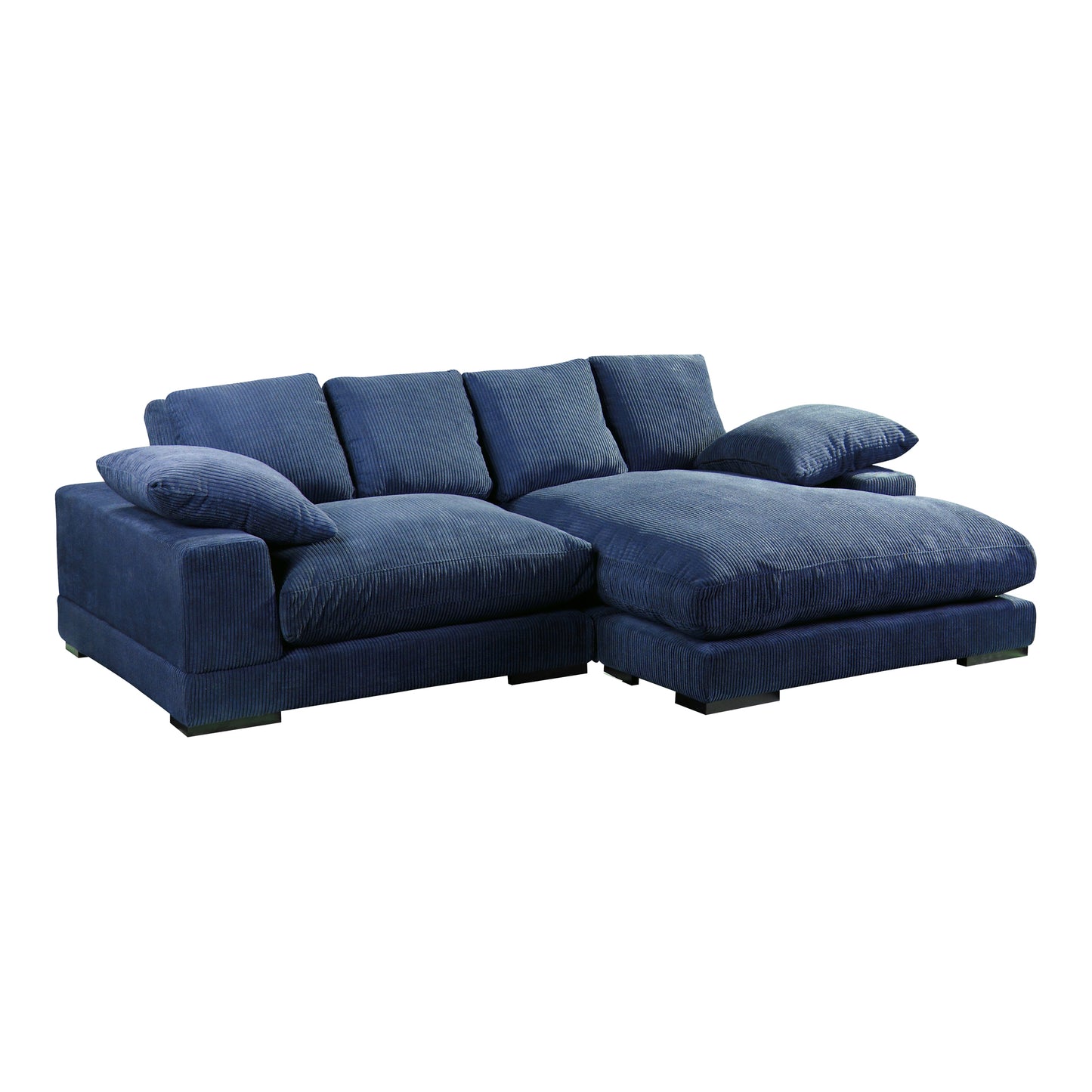 Moes Home Sectionals Plunge Blue Contemporary Furniture