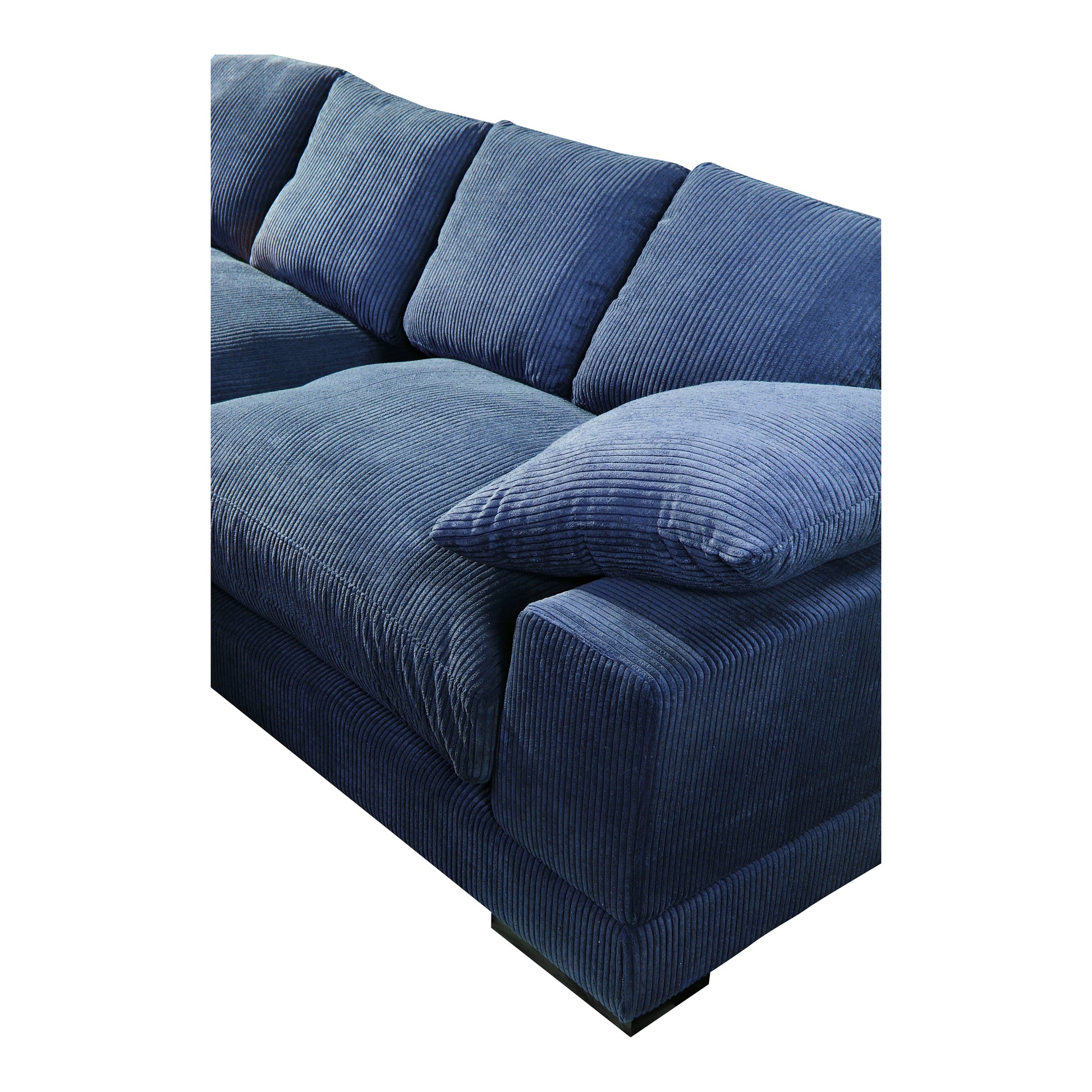 Moes Home Sectionals Plunge Blue Contemporary Furniture