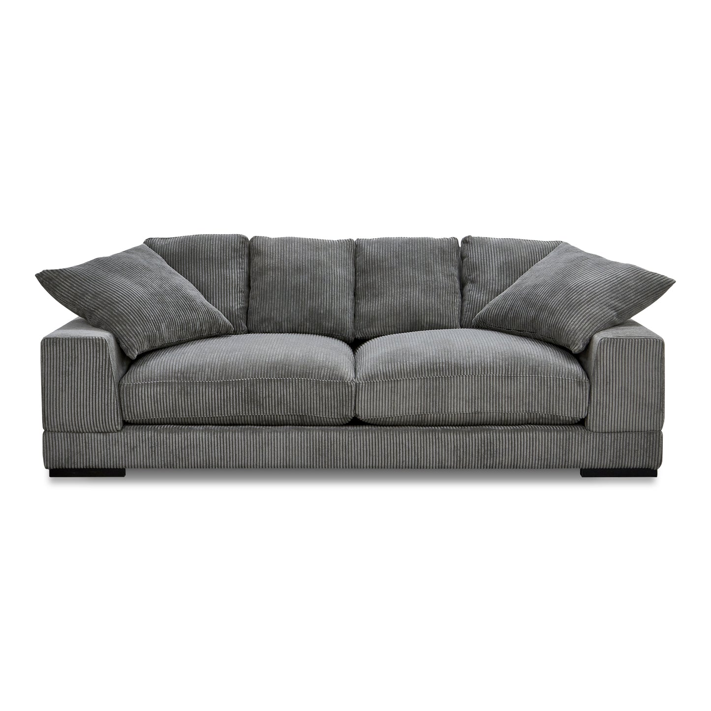 Moes Home Sofas Plunge Grey Contemporary Furniture