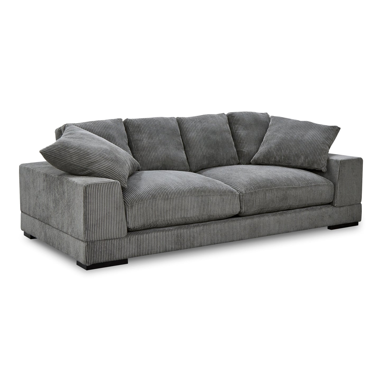 Moes Home Sofas Plunge Grey Contemporary Furniture