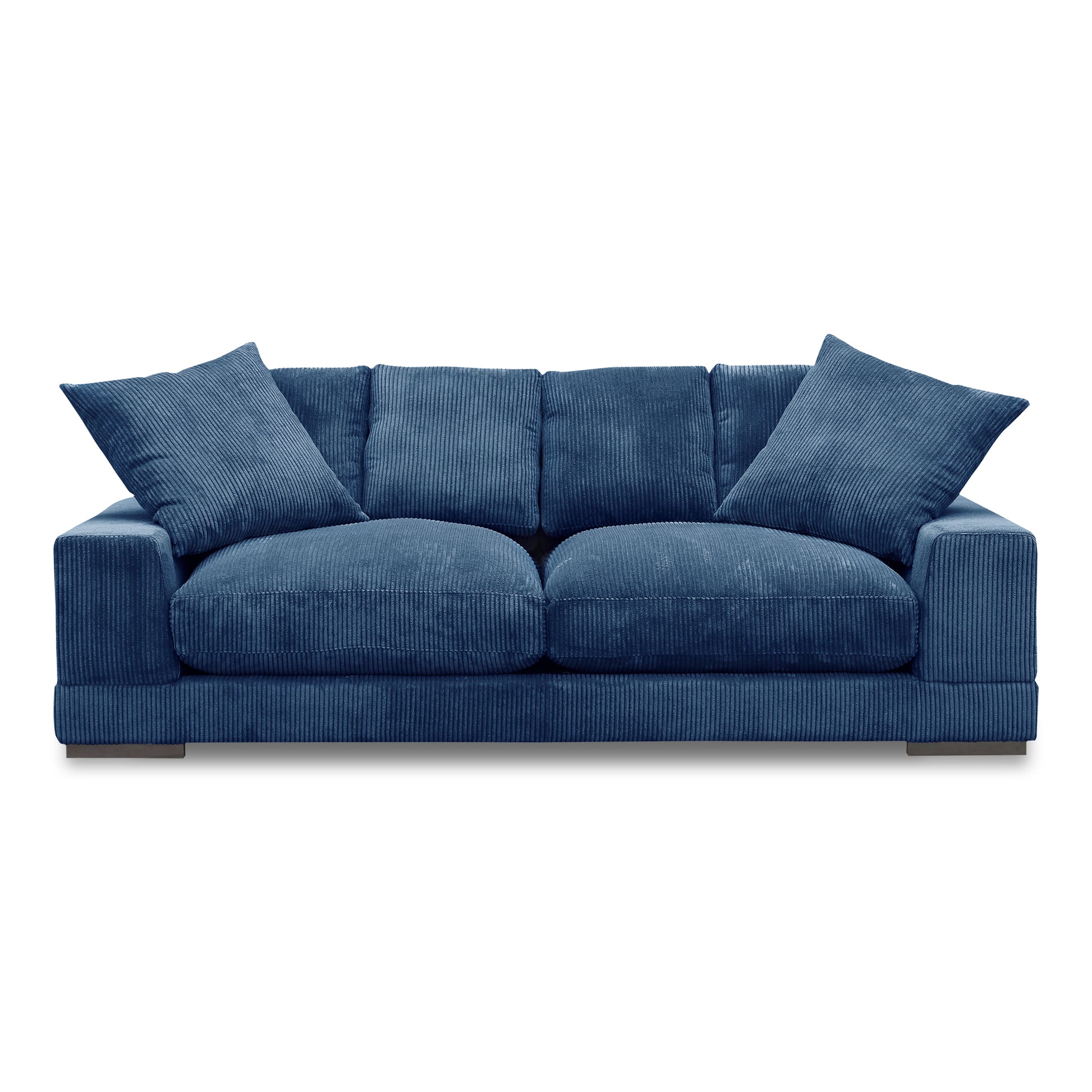 Moes Home Sofas Plunge Blue Contemporary Furniture