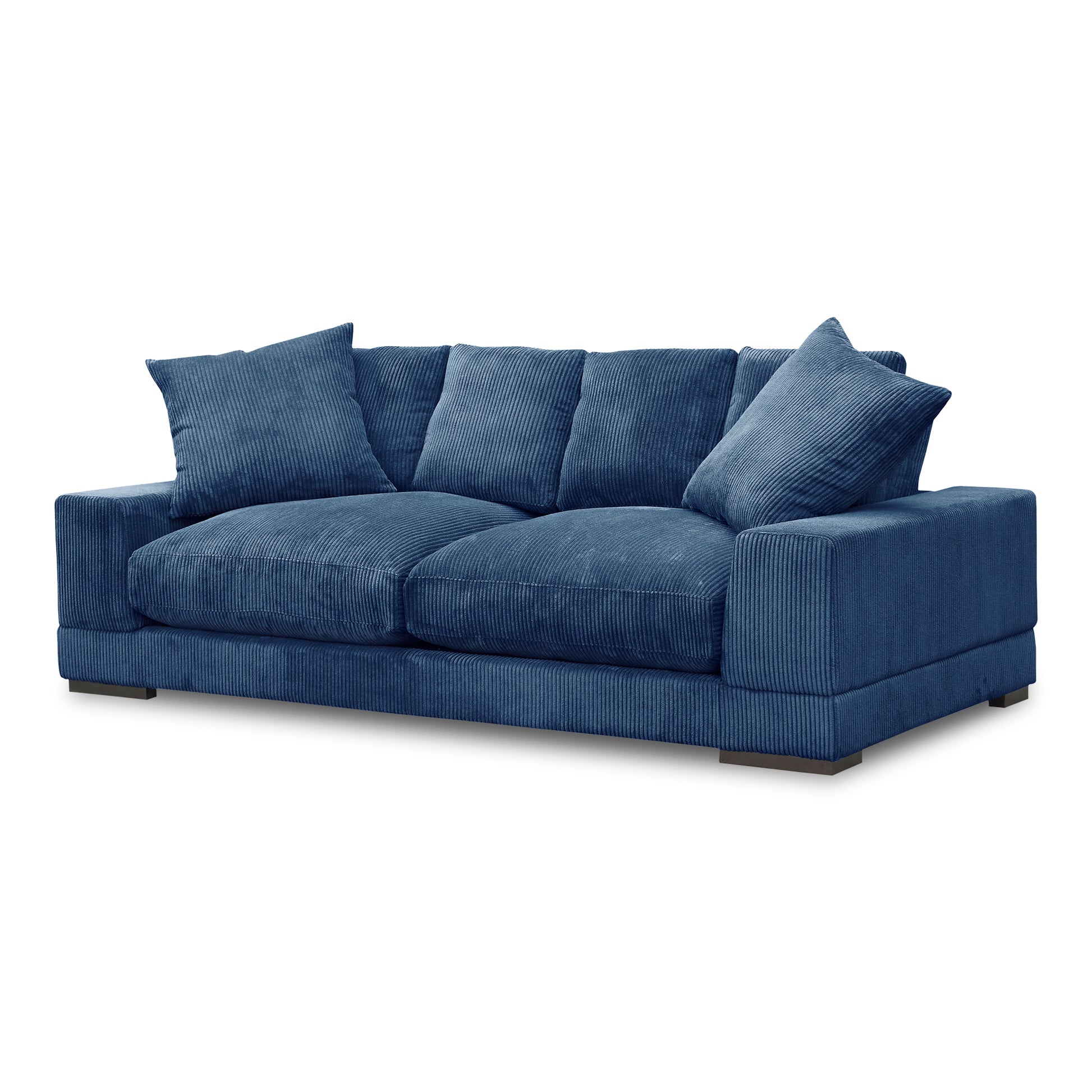 Moes Home Sofas Plunge Blue Contemporary Furniture