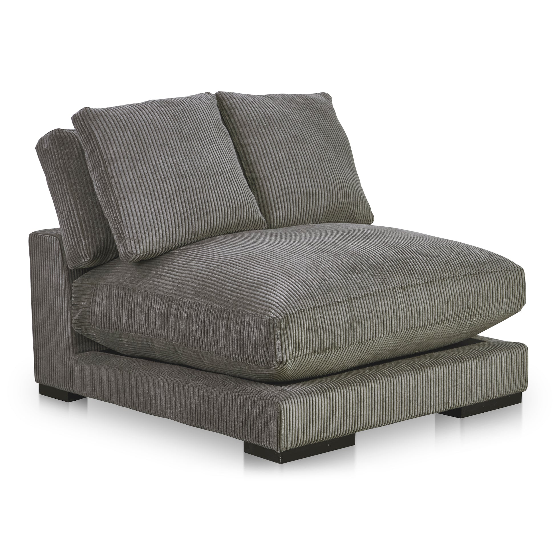 Moes Home Slipper Chairs PLUNGE Grey Contemporary Furniture