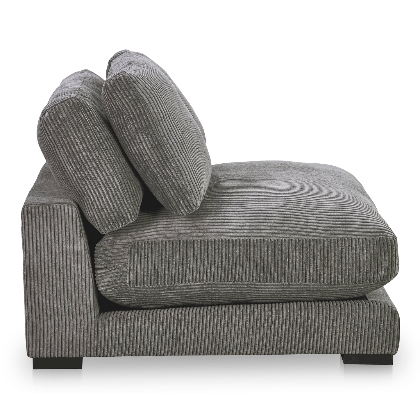 Moes Home Slipper Chairs PLUNGE Grey Contemporary Furniture