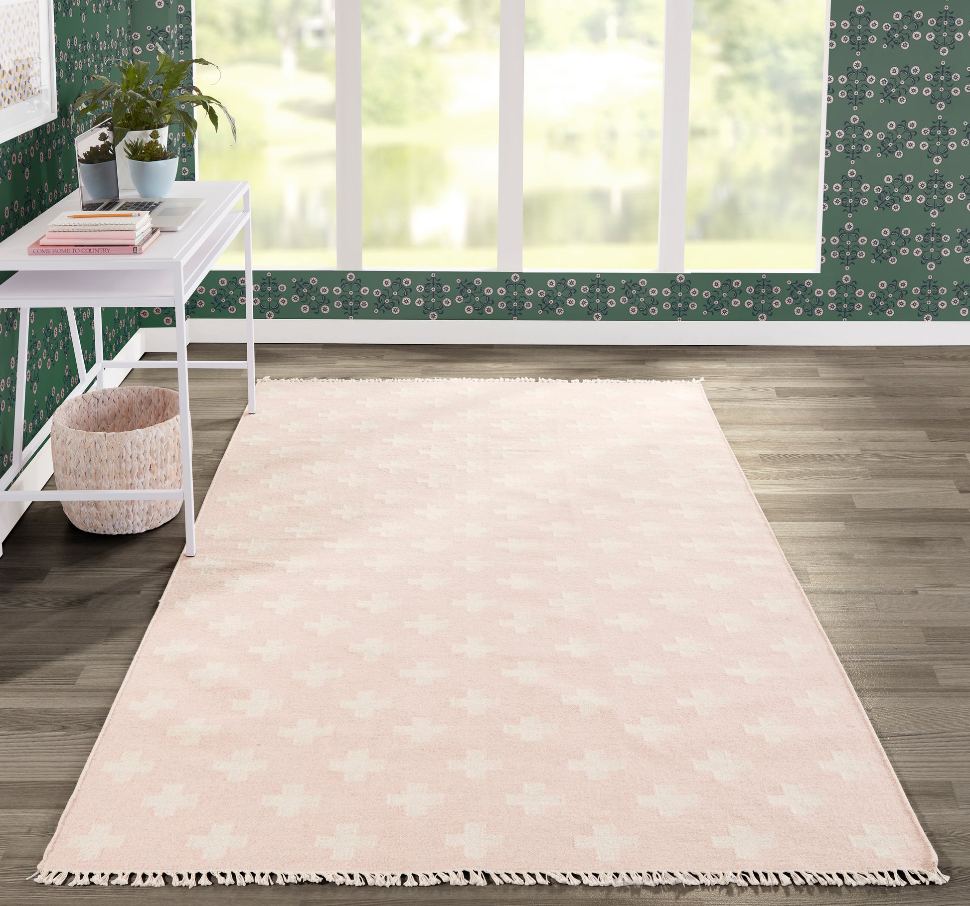 Novogratz Topanga  Pink  Contemporary